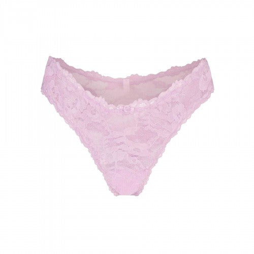 Front - Skims Womens/Ladies Drip Lace Stretch Thong