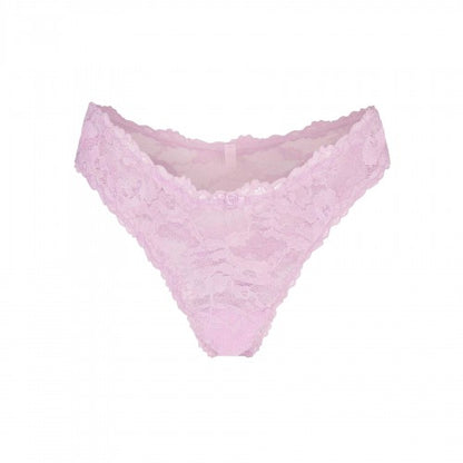 Front - Skims Womens/Ladies Drip Lace Stretch Thong