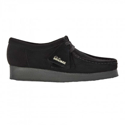 Front - Clarks Originals Mens Wallabee Suede Moc Toe Moccasins
