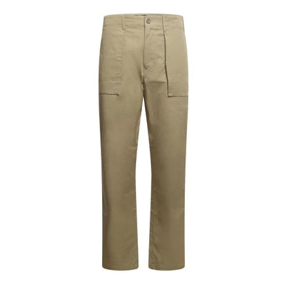 Front - Belstaff Mens Jet Cotton Straight Leg Trousers