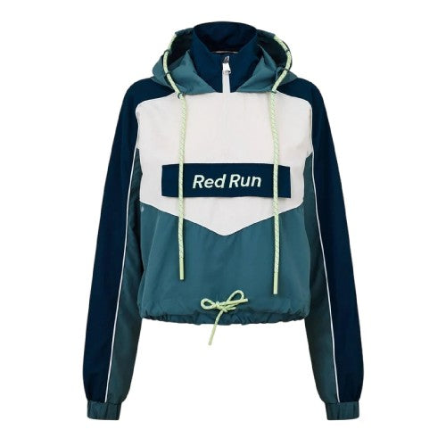 Front - Red Run Womens/Ladies Skyline Lightweight Long-Sleeved Windbreaker