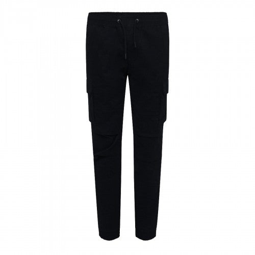 Front - Crosshatch Mens Pendles Cotton Blend Cargo Trousers