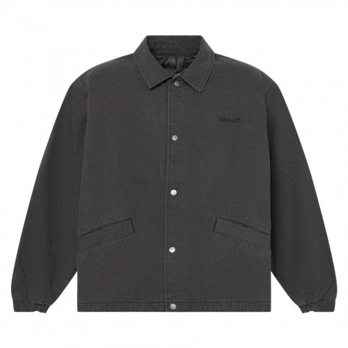 Front - Timberland Mens Cotton Coach Jacket