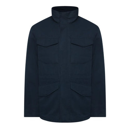 Front - Timberland Mens Weston Plain 4 Pockets Field Jacket