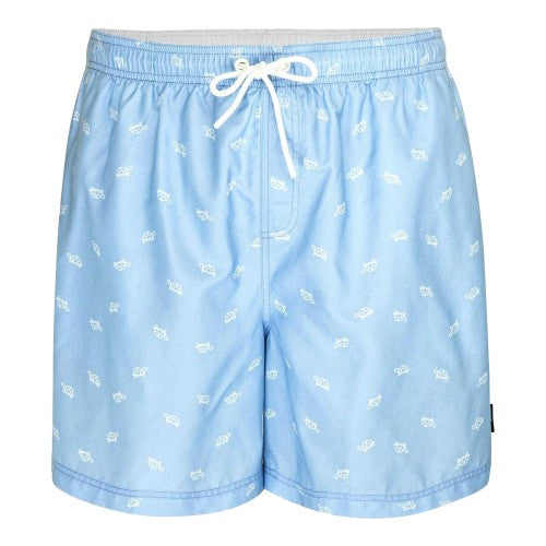 Front - Hot Tuna Unisex Adult Turtle Swim Shorts