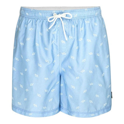 Front - Hot Tuna Unisex Adult Turtle Swim Shorts