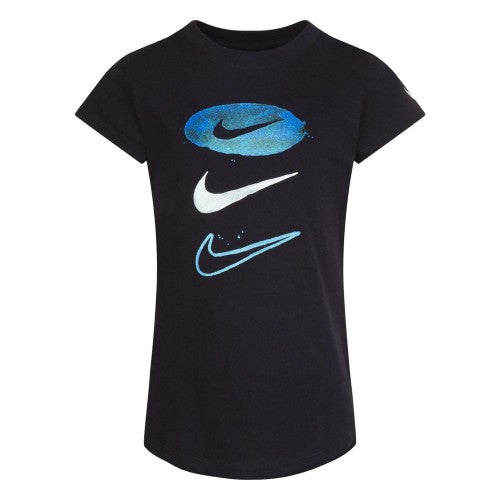 Front - Nike Girls Summer Daze Pill Swoosh T-Shirt