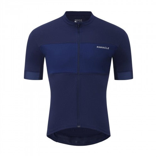 Front - Pinnacle Mens Race Logo Cycling Jersey