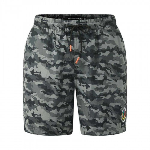 Front - Pretty Boy Ugly World Mens Camo Swim Shorts