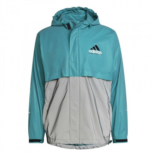 Front - Adidas Mens Equipment Windproof Windbreaker