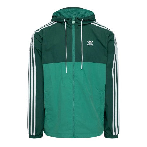 Front - Adidas Mens Originals Terrace Woven Hooded Jacket