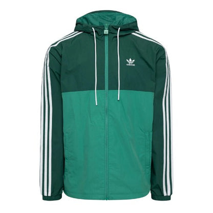Front - Adidas Mens Originals Terrace Woven Hooded Jacket