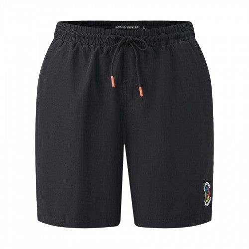 Front - Pretty Boy Ugly World Mens Swim Shorts