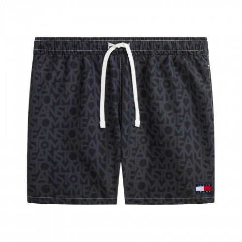 Front - Tommy Hilfiger Mens Printed Swim Shorts