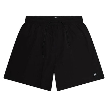 Front - Weekend Offender Mens Badge Swim Shorts