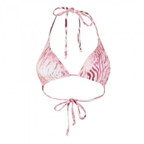 Front - Grace Womens/Ladies Animal Print Bikini Top