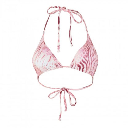 Front - Grace Womens/Ladies Animal Print Bikini Top