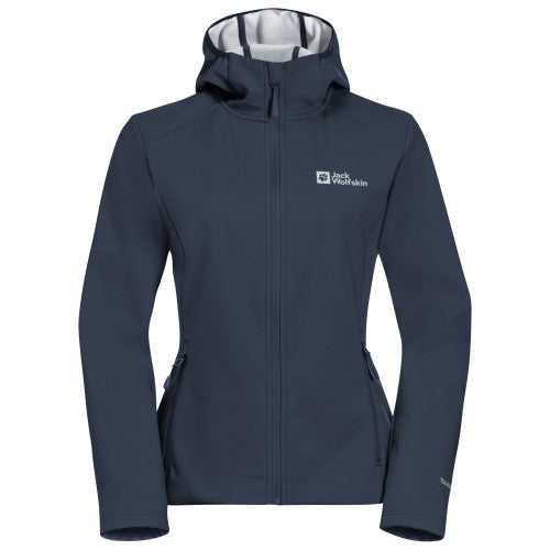 Front - Jack Wolfskin Womens/Ladies Breathable Soft Shell Jacket
