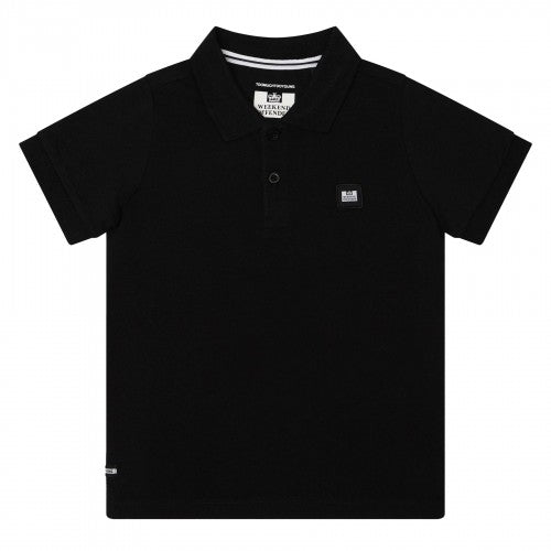 Front - Weekend Offender Childrens/Kids Barnum Cotton Polo Shirt