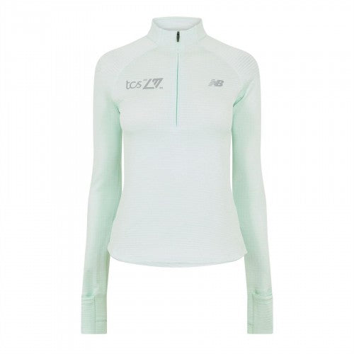 Front - New Balance Womens/Ladies London Edition Half Zip Jacket