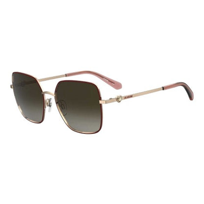 Front - Moschino Womens/Ladies Moscsun Rectangular Sunglasses
