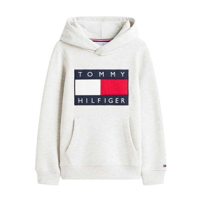 Front - Tommy Hilfiger Childrens/Kids Heritage Hoodie