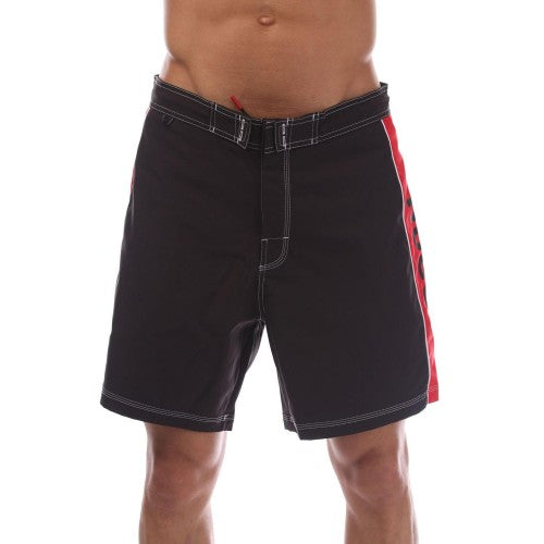 Front - Hugo Mens Ryde Logo Swim Shorts