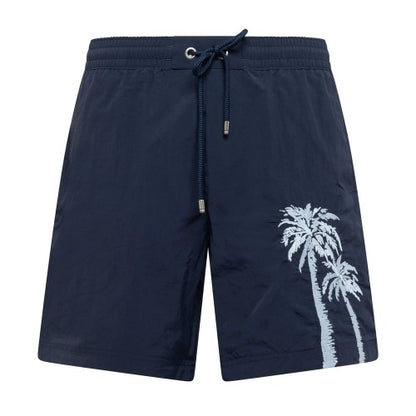 Front - Hugo Mens Palm Tree Swim Shorts