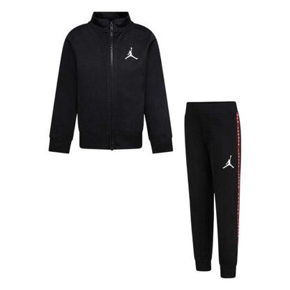 Front - Nike Childrens/Kids Logo Taped Tracksuit Set