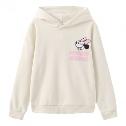 Front - Disney Girls Minnie Mouse Hoodie