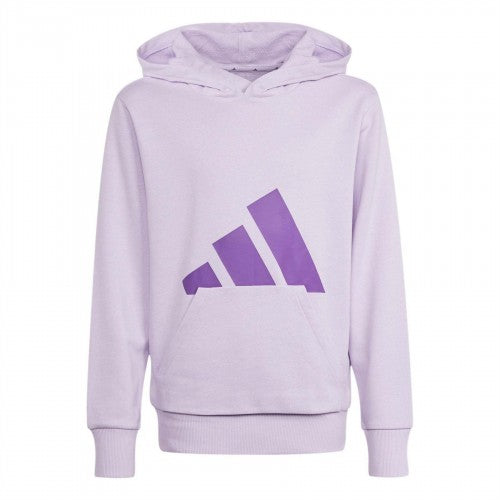 Front - Adidas Childrens/Kids Essentials Logo Hoodie