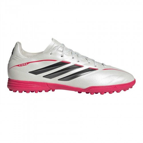 Front - Adidas Childrens/Kids Copa Pure IV League 3 Stripes Football Boots