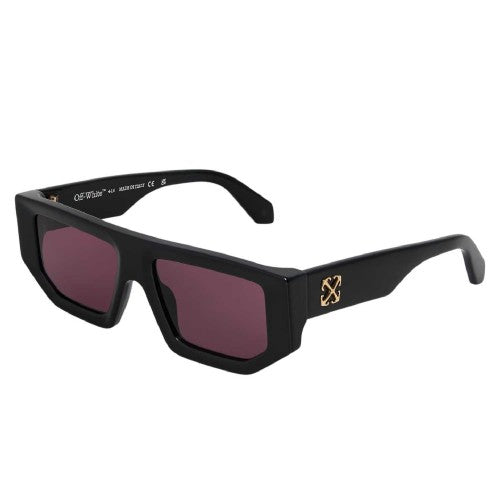 Front - Off White Womens/Ladies Vancouver Rectangular Sunglasses