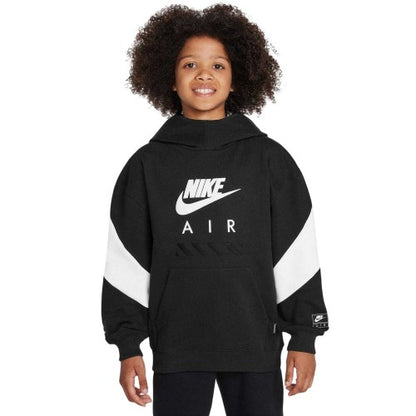 Front - Nike Childrens/Kids Air Colour Block Fleece Hoodie