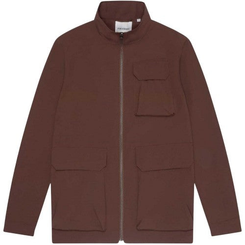Front - Lyle & Scott Mens 3 Pocket Soft Shell Jacket