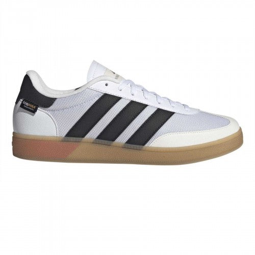 Front - Adidas Mens Spezial 3 Stripes Cordura Trainers