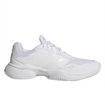 Front - Adidas Womens/Ladies GameCourt 3 Tennis Shoes