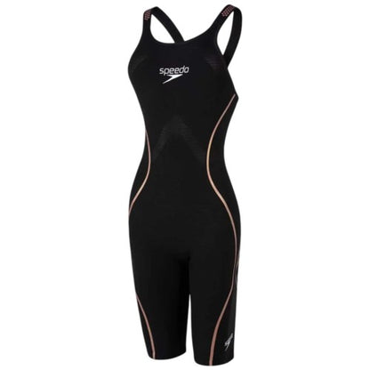 Front - Speedo Womens/Ladies Intent Streamline One Piece Swimsuit