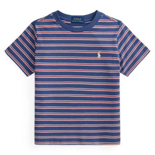 Front - Ralph Lauren Childrens/Kids Striped T-Shirt