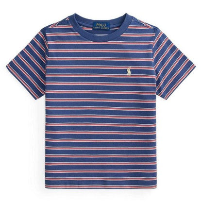 Front - Ralph Lauren Childrens/Kids Striped T-Shirt