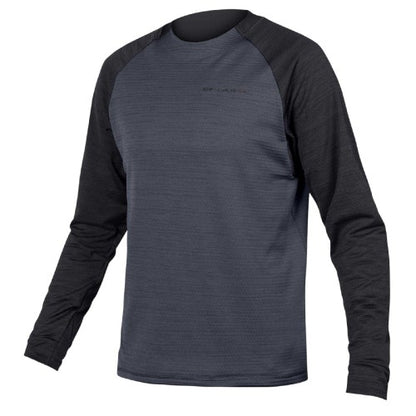 Front - Endura Mens Crew Neck Cycling Jersey
