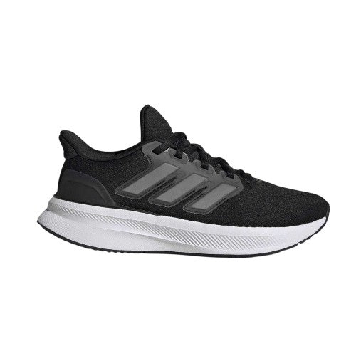 Front - Adidas Childrens/Kids Ultrabounce 3 Stripes Running Shoes