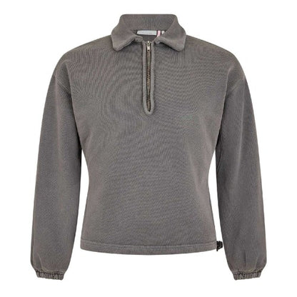 Front - Humanrace Mens Quarter Zip Relaxed Fit Fleece