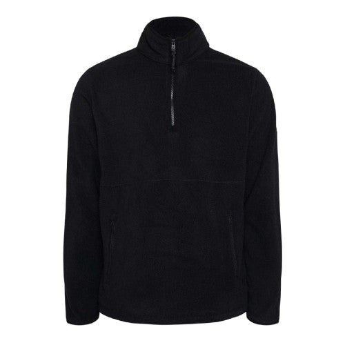 Front - Timberland Mens Polar Fleece Quarter Zip Top