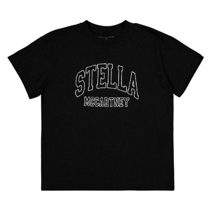 Front - Stella McCartney Childrens/Kids Logo Outline T-Shirt