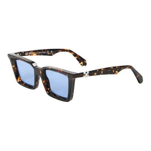 Front - Off White Unisex Adult Dalton Square Sunglasses