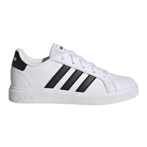 Front - Adidas Childrens/Kids Grand Court 2.0 3 Stripes Trainers