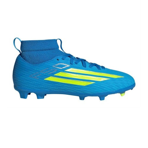 Front - Adidas Childrens/Kids F50 League Multi Ground Football Boots