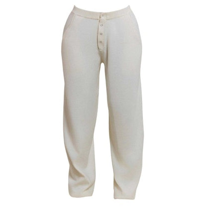 Front - Mars The Label Womens/Ladies Knitted Button Fly Jogging Bottoms
