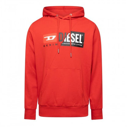 Front - Diesel Mens Overhead Hoodie